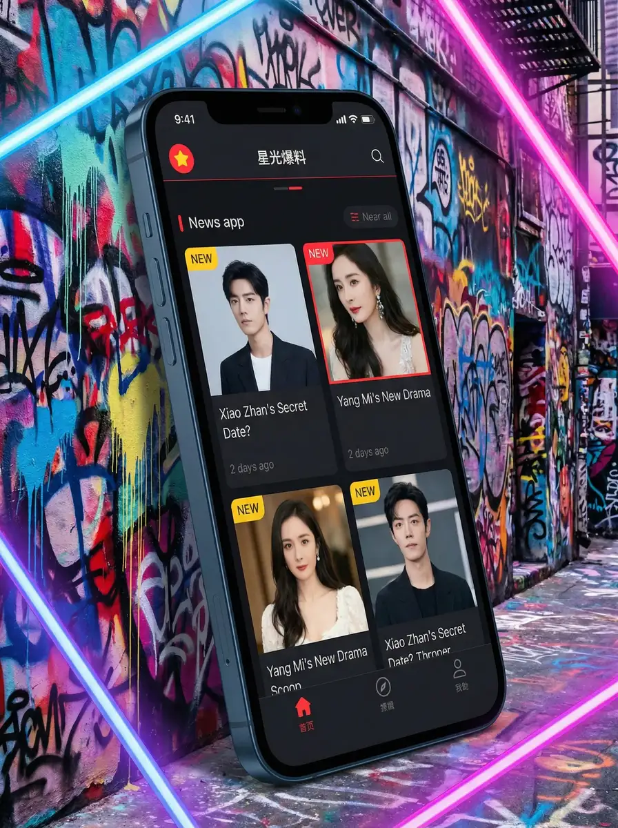 光与夜之恋塌房 APP界面展示 - 掌上吃瓜神器